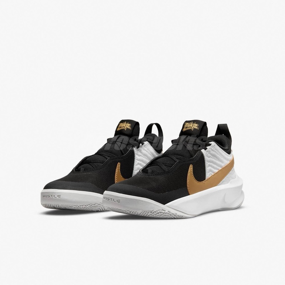Nike Black and Gold Athletic Shoes